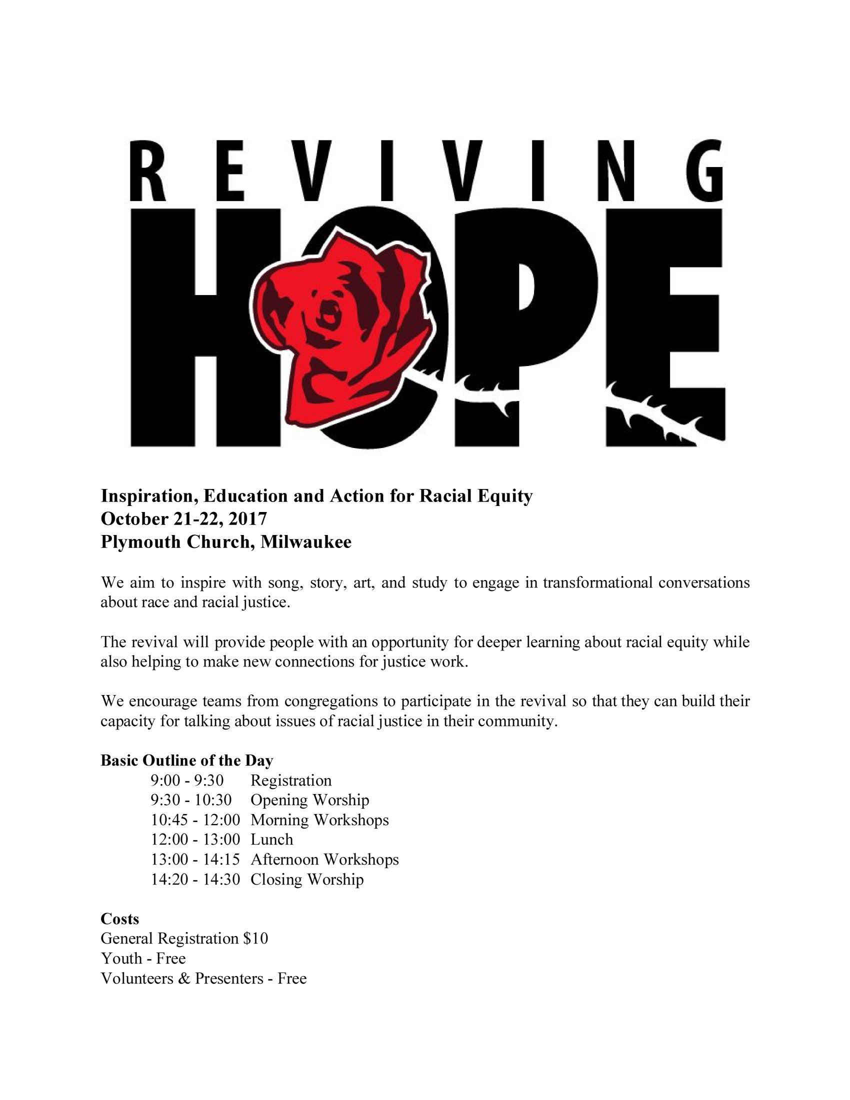 Reviving Hope - p1